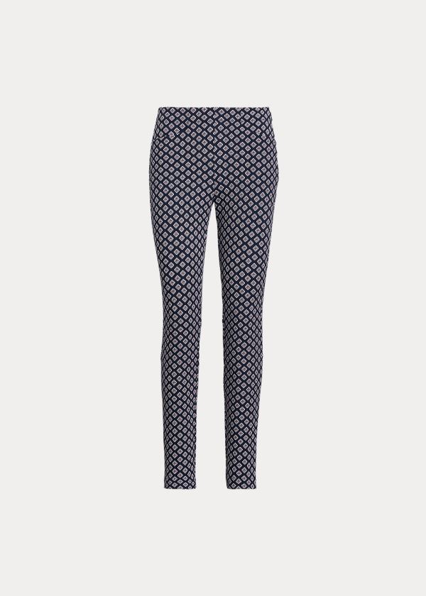 Calças Ralph Lauren Print Stretch Golf Mulher 07826-JRCS